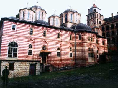 Главный соборный храм в честь мч. Георгия Победоносца, Болгарского монастыря Зограф