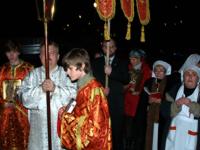 Празднование Пасхи Христовой в храме ап. Фомы на Кантемировской